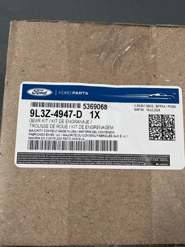 Juego de discos de embrague originales 9L3Z-4947-D Foto 2 de 4