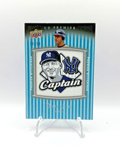 Derek Jeter 2008 UD Premier Stitchings #/50 