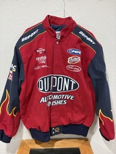Vintage 1999 Jeff Gordon JH Designs Embroidered Dupont NASCAR Racing Jacket XL