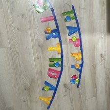 Multi Color Birthday Banner with Some Imperfections Birthday Party Decorations
