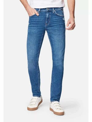 Mavi Jeans James Herren Jeans Denim Hose Skinny Indigo Blue W31 / L34