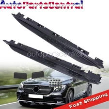 Running Boards Side Step Nerf Bar Pair Black for 2016-2021 Mercedes GLC X253