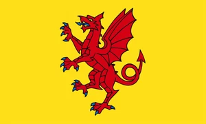 Somerset Flag Self Adhesive Vinyl Sticker