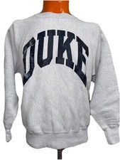 Vintage COTTON EXCHANGE Reverse Weave Duke University Sweatshirt Made in USA S