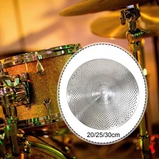 Low Volume Practice Cymbal Drum Accessories for Drmmer Practice Drum Cymbal