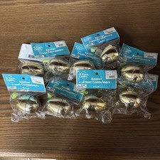 Plastic Golden Easter Egg 9 Pks 2 Per Pack