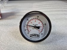 WINTERS TSW174 2.5" Bimetal Thermometer 30-250 F 1/2" NPT Back NEW