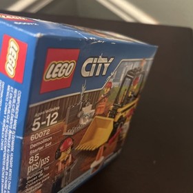 LEGO City 60072 Demolition Starter Set - NEW - SEALED DAMAGED BOX