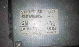 90491975 Motormanagement, Steuergerät, ECU  S96001 Opel Omega DE1154-24
