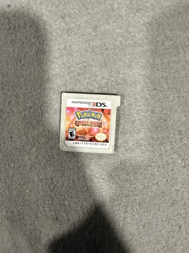 Pokemon Omega Ruby Nintendo 3DS Authentic Cartridge Tested Working