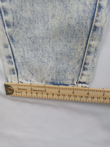 Vintage 80’s/90’s Zena System Acid Wash High Waisted Women's Jeans Pants 24x27 - Picture 8 of 10