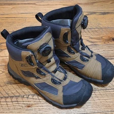 KLIM Outlander GTX Boot BOA Gore-Tex - Size 9 Mens Brown Motorcycle Riding
