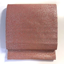 Japanese Kimono 2907 Nagoya Obi Belt Red Pink Silver 