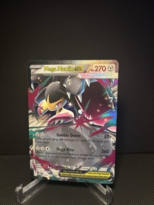 Mega Mawile EX Full Art Holo 094/ 132 Double Rare Me01 Mega Evolution