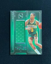 2024-25 Panini Silhouette Threads #THR-DEL Dale Ellis Game Used Patch LK16