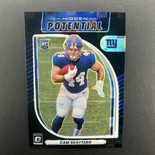 2025 Panini Optic Cam Skattebo Hidden Potential Black Pandora 043/149 SP RC #8