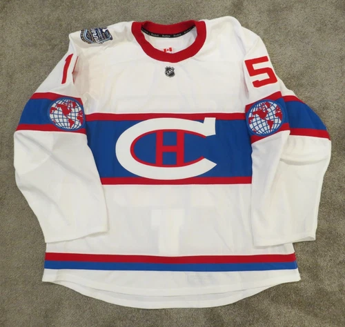 2016 Tomas Fleischmann Montreal Canadiens Game Worn Winter Classic Hockey Jersey