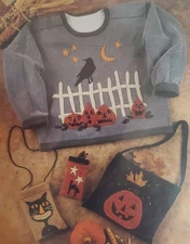 Indygo Junction Happy Hauntings 665 Autumn Halloween sewing clothing decoration