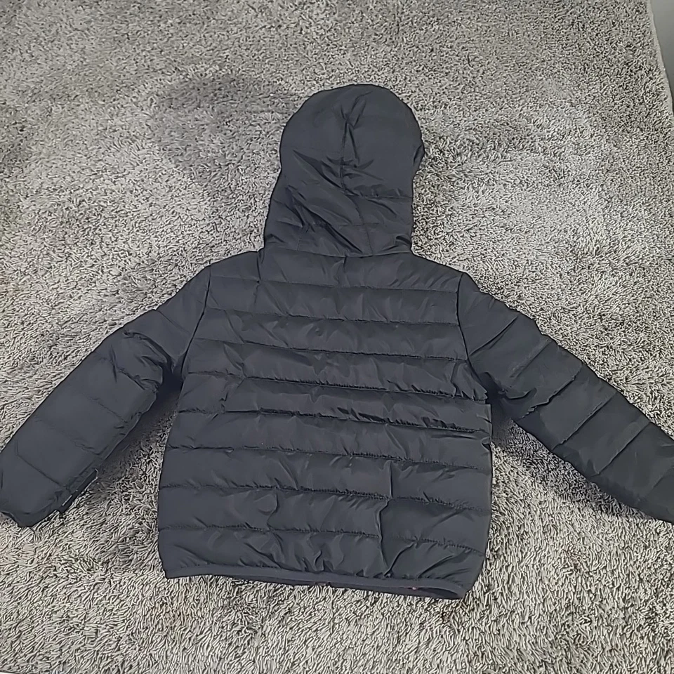 Nike Boy's Puffer Zip Up Puffer Jacket - Obsidian - Size 2T - 76G083 - Image 3 of 3