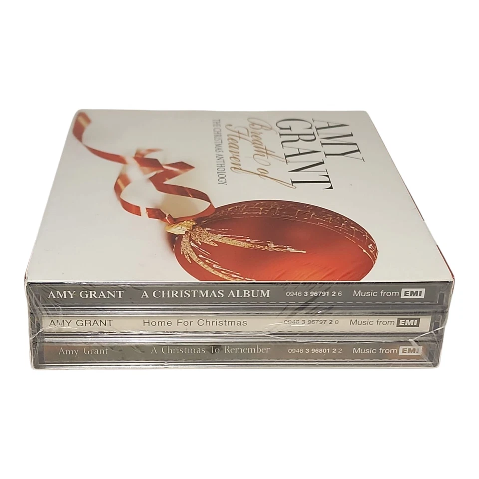 Amy Grant Breath Of Heaven The Christmas Anthology 3 CD Set New Sealed Rare - Image 4 of 4