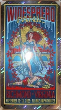 Widespread Panic Richmond VA 2025 Moon Lava Foil Variant Poster Haywood Thomas