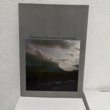 Orchestral Manoeuvres in the Dark OMD 1980 Tour Program Organisation Programme