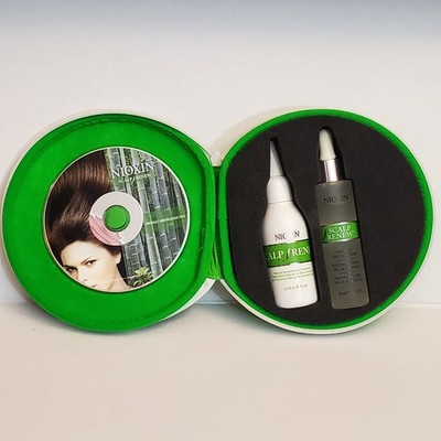Nioxin Scalp Renew Kit Natural Dermabrasion & Density Restoration Treatment 
