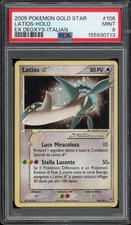 2005 Pokemon ITALIAN EX Deoxys Latios Gold Star Holo 106/107 PSA 9 MINT POP 4 on eBay