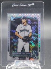 KADE ANDERSON 2025 BOWMAN CHROME DRAFT X-FRACTOR 1ST ROOKIE #BDC-3 Q4562