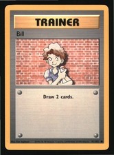 trainer bill pokemon card value Bill [Shadowless] #91 Prices | Pokemon Base Set