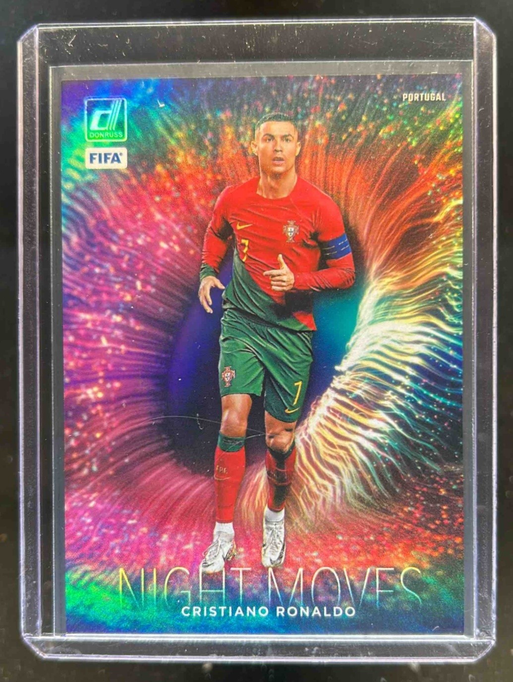 2023 Donruss Cristiano Ronaldo Night Moves #7 Portugal