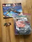 LEGO Star Wars 75102 Poe's X-Wing Fighter 100% Complete W/ Minis