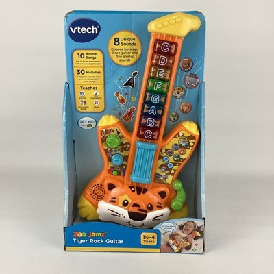VTech Zoo Jamz Tiger Rock Guitar Animal Songs Melodies Interactive Toddler Toy