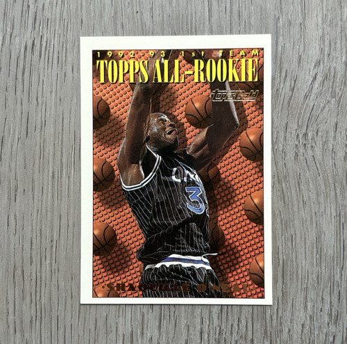 1993 NBA Topps Gold All Rookie Team | Shaquille O'Neal | #152 | Orlando Magic
