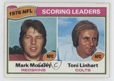 1977 Topps League Leaders Mark Moseley Toni Linhart #4 0x2f