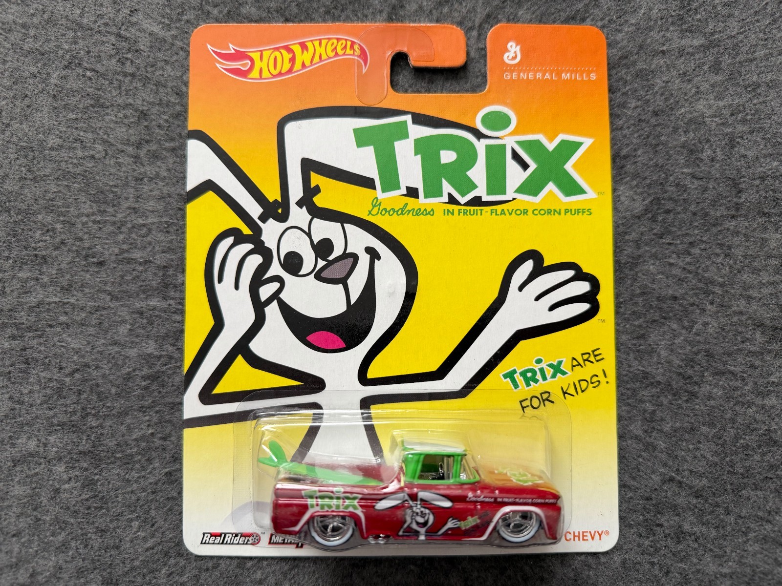 Custom 62 Chevy Trix by General Mills Real Riders Hot Wheels
