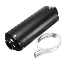 1.1" 28mm Exhaust Muffler With Clamp for 90cc 110cc 125cc 140cc 150cc 160cc 4