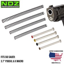 Ndz P365xl X Macro 3.7 Stainless Steel Guide Rod Assembly Ismi Tuner Pack Pvd