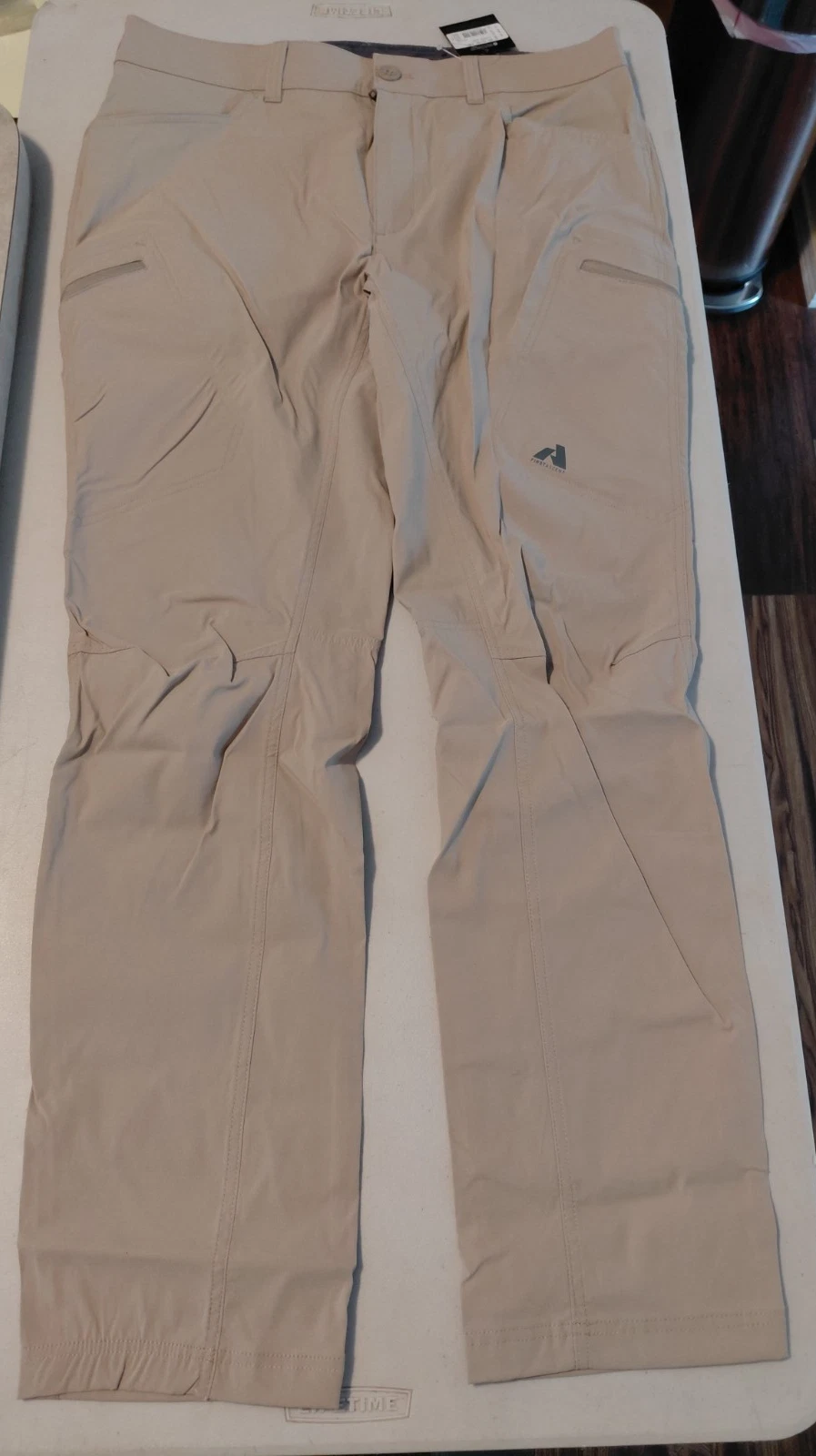 Eddie Bauer First Ascent MT Guide Pro Pants Light Khaki 38/34T Tall Slim Fit