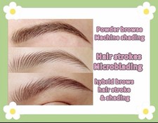 PMU Brow Guide cards A4 Waterproof Brow Style Cards for PMU Artists Salons