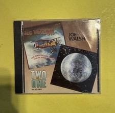 JOE WALSH TWO ON ONE (CD 1986) THE SMOKER YOU DRINK + YOU CANT ARGUE - MINT COND