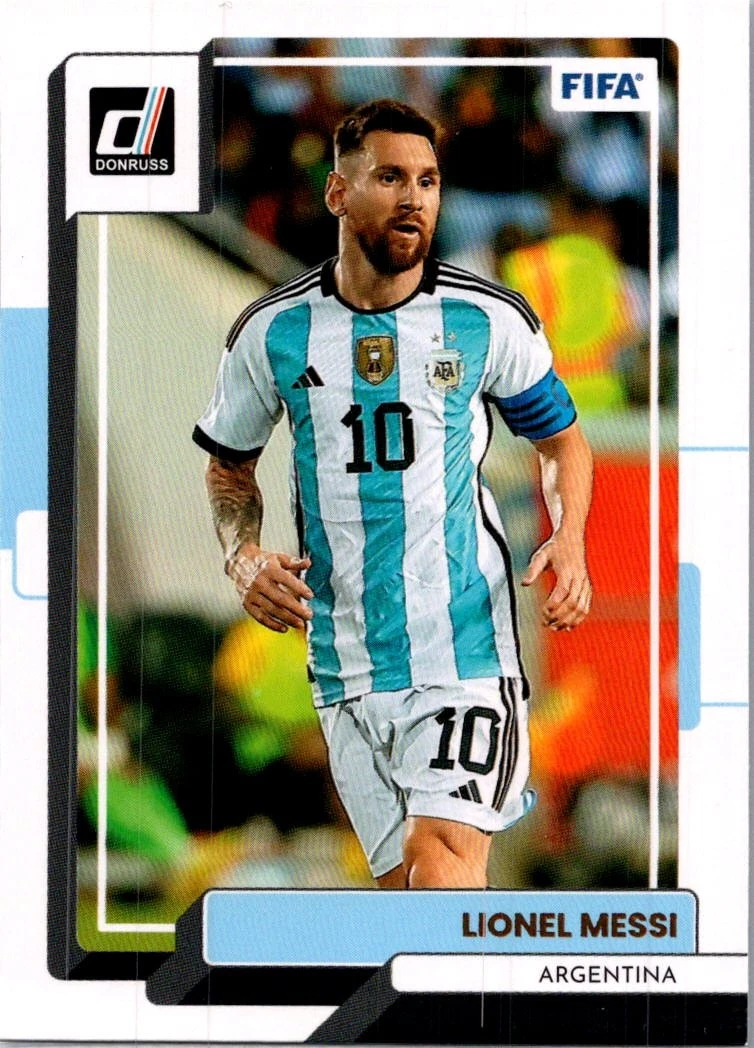 2022-23 Panini Donruss Lionel Messi #10 for sale | eBay