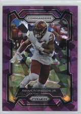 2023 Panini Prizm Purple Ice Prizm 26/225 Brian Robinson Jr #292 1q2
