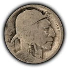 5c Hobo Buffalo Nickel - Crude Man in Hat - SKU-Z6555