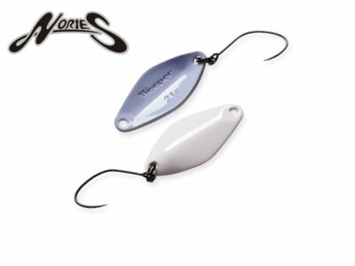 Nories Masukuroto Weeper Trout Spoon | 1,5g | #016 Weiss/Pro Blue