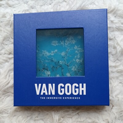 VAN GOUGH Immersive Experience Deko Teller MANDELBLÜTE NEU GESCHENKBOX Schale