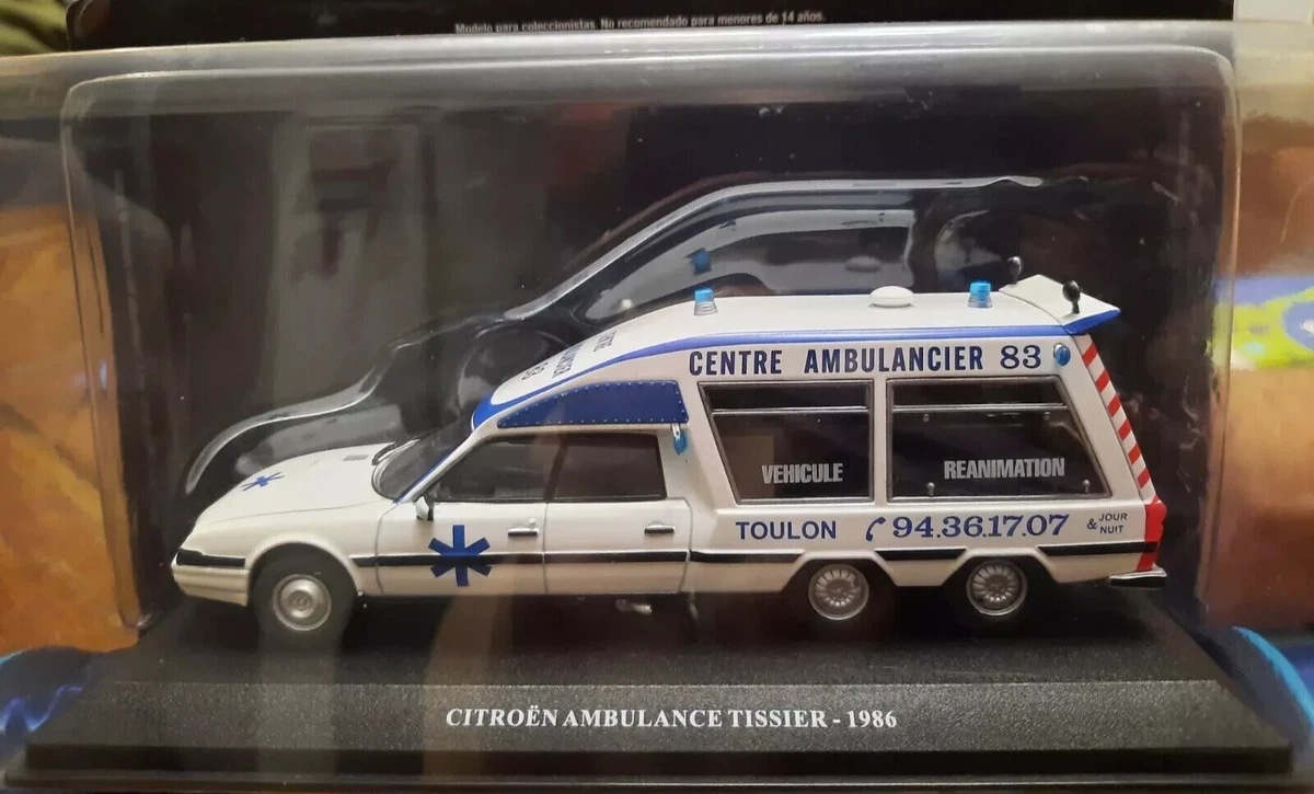 Citroen CX Tissier 1986 ambulance 1:43 New & Box diecast model | eBay