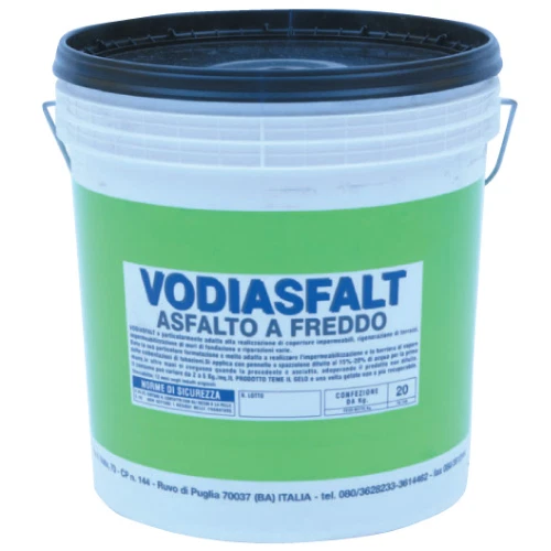 Vodiasfalt Asphalt A Kalt Extra 10 KG Mastix Abdeckung für Ebnet Wände - Bild 2 von 2