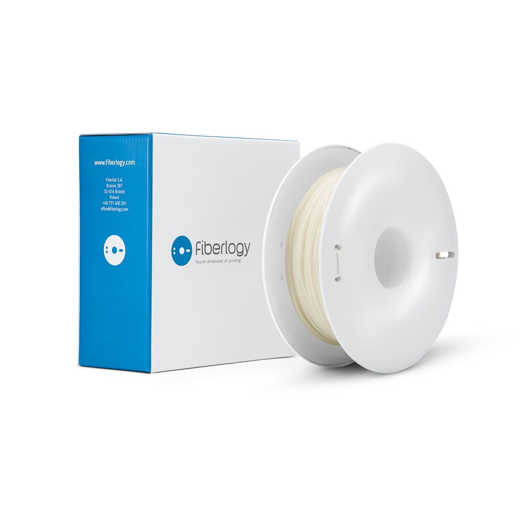 Fiberlogy 3D Drucker Filament Nylon PA12+GF15 natur 1,75 mm, mit Glasfaser