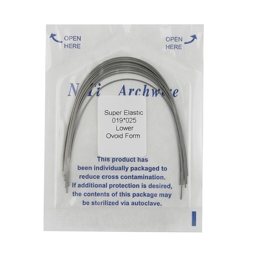 Dental Orthodontic Niti Arch Wires Super Elastic Rectangular Arcos de Ortodoncia - Picture 25 of 29